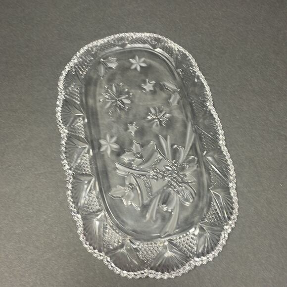 Studio Nova Holiday Bells Scalloped Rim Dessert Tray - Picture 7 of 8